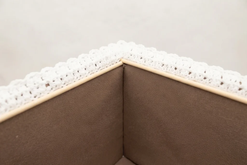 Free Crochet Gingerbread Doll House - 15-in-1 Pattern - 3-Day LIVE Crochet Along - crochet detail