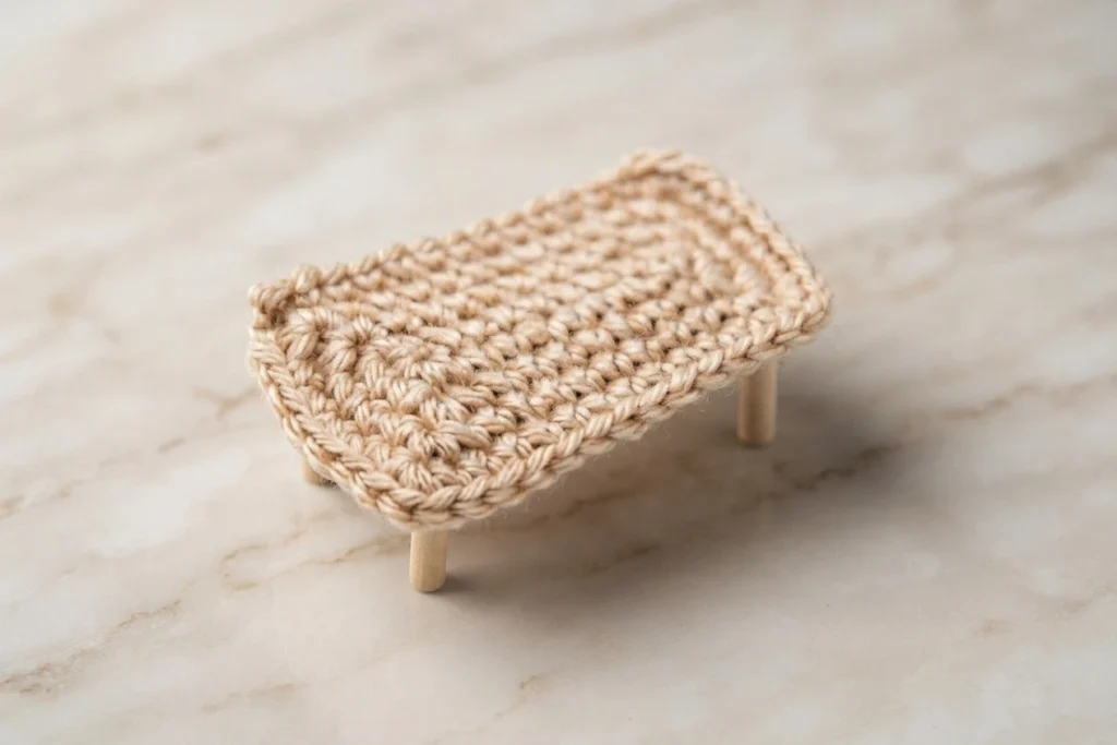Free Crochet Gingerbread Doll House - 15-in-1 Pattern - 3-Day LIVE Crochet Along - crochet detail