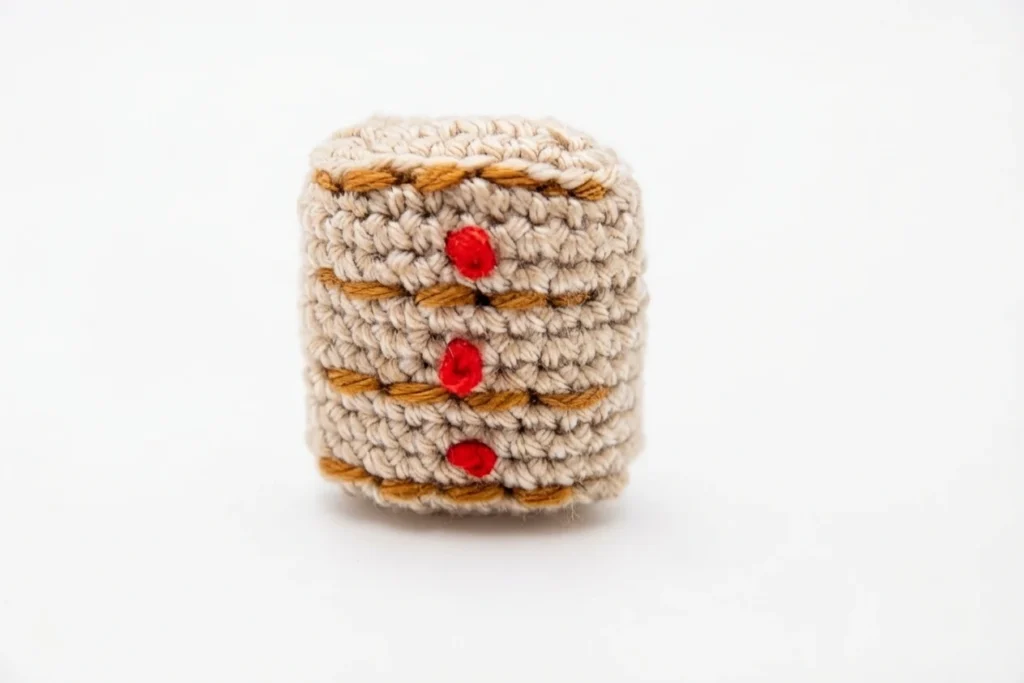 Free Crochet Gingerbread Doll House - 15-in-1 Pattern - 3-Day LIVE Crochet Along - crochet detail