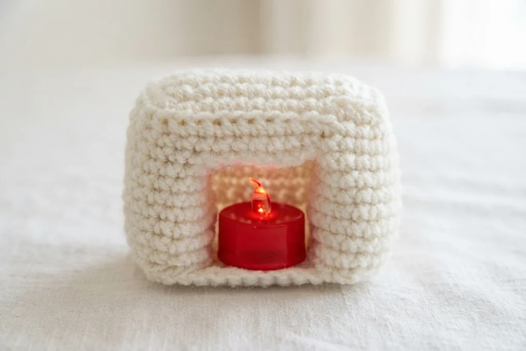 Free Crochet Gingerbread Doll House - 15-in-1 Pattern - 3-Day LIVE Crochet Along - crochet detail