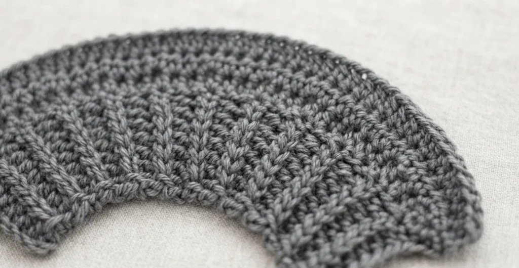 Beginner Oversized Cardigan with Knit-look Ribbing! Free Crochet Pattern + Video - crochet detail