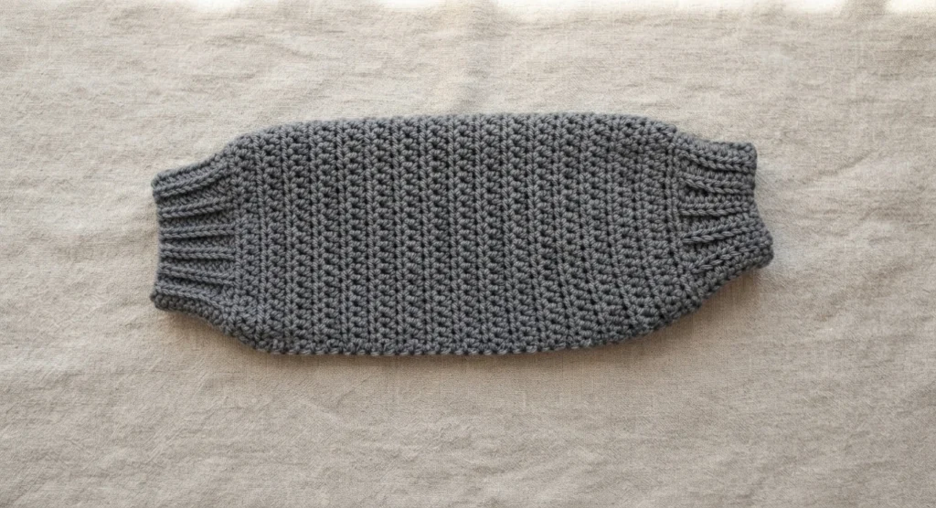 Beginner Oversized Cardigan with Knit-look Ribbing! Free Crochet Pattern + Video - crochet detail