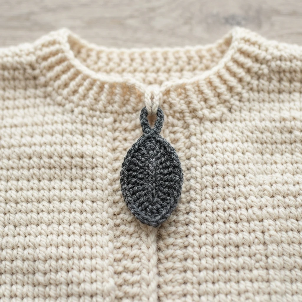 Corn Poppy Cardigan Crochet Tutorial | Susan's Family - crochet detail