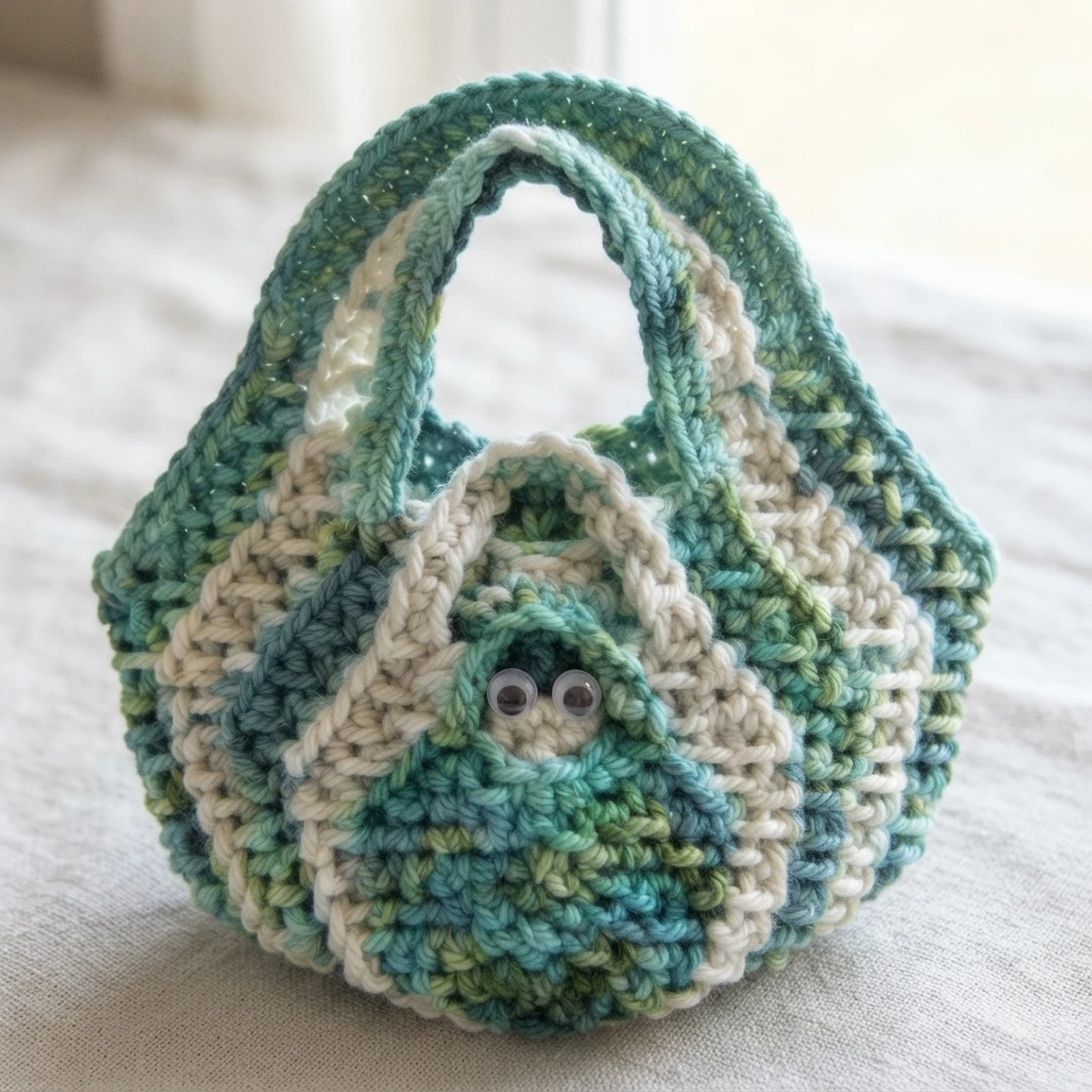 Ravelry: Worry Worm Finger Puppet pattern by Divina Rocco - crochet detail