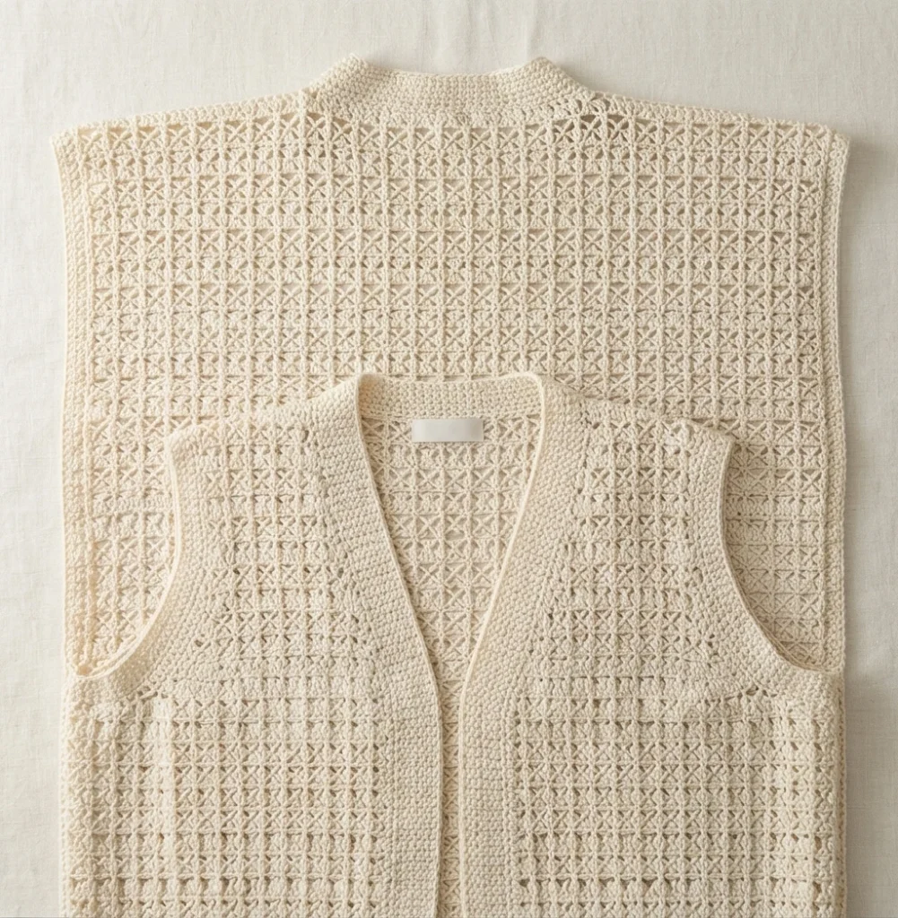 Grace Vintage Cardigan Crochet Tutorial | Susan's Family - crochet detail