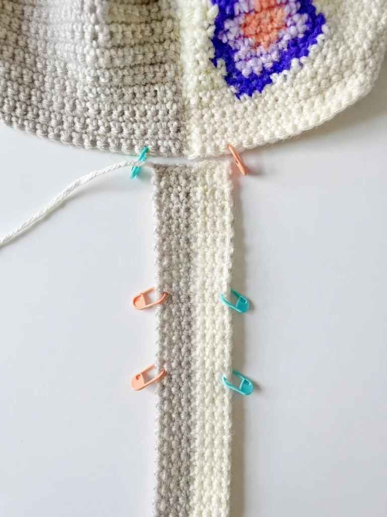 The Retro Butterfly Day Bag Crochet Pattern - crochet detail
